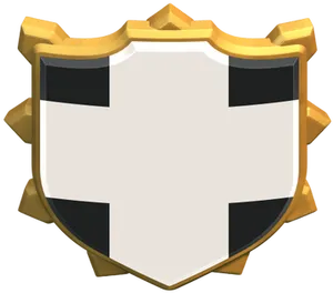 Clash Of Clans Shield Logo PNG image