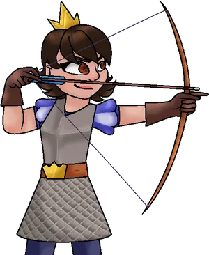 Clashof Clans Archer Character PNG image