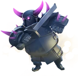 Clashof Clans P. E. K. K. A Character PNG image