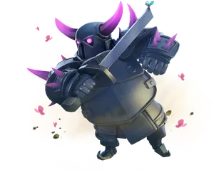 Clashof Clans P. E. K. K. A Character PNG image