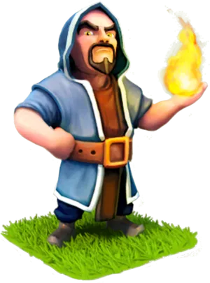 Clashof Clans Wizard Character PNG image