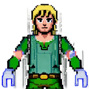 Classic 8-bit Link PNG 05212024