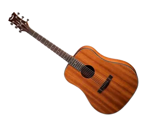 Classic Acoustic Guitar Isolated
