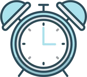 Classic Alarm Clock Illustration