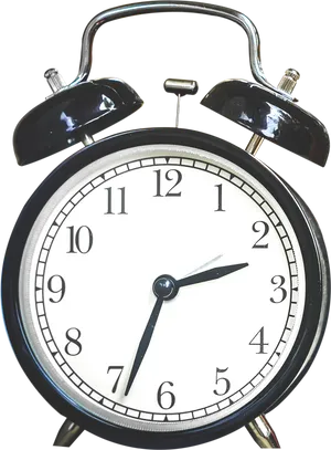 Classic Alarm Clock Isolated PNG image
