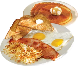 Classic American Breakfast Plate