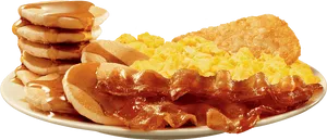 Classic American Breakfast Platter