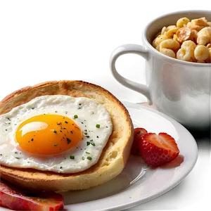 Classic American Breakfast PNG 05212024