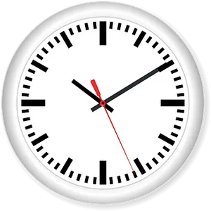 Classic Analog Clock Face