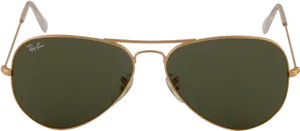 Classic Aviator Sunglasses PNG image