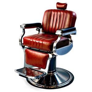 Classic Barber Salon Chair Png Cba96 PNG image