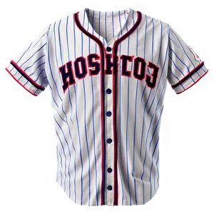 Classic Baseball Jersey PNG 06282024