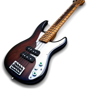 Classic Bass Guitar Png 06202024 PNG image