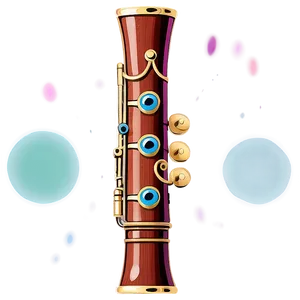 Classic Bassoon Design Png Mhd PNG image