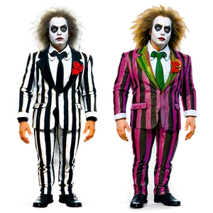 Classic Beetlejuice Character PNG 05232024