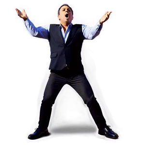 Classic Billy Joel Pose PNG 06252024 PNG