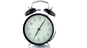 Classic Black Alarm Clock