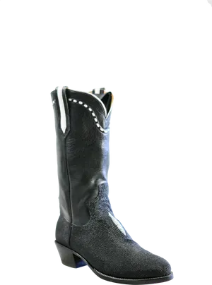 Classic Black Cowboy Boot
