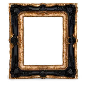 Classic Black Frame Png Pvx PNG image