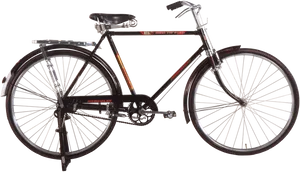 Classic Black Hercules Bicycle
