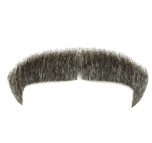 Classic Black Moustache Isolated PNG image