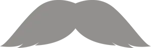 Classic Black Mustache Vector
