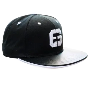 Classic Black Snapback Png 06262024 PNG image