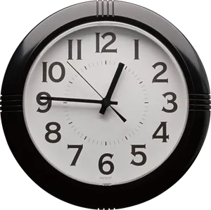 Classic Black Wall Clock