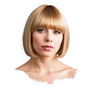 Classic Blonde Bangs Png 28 PNG image