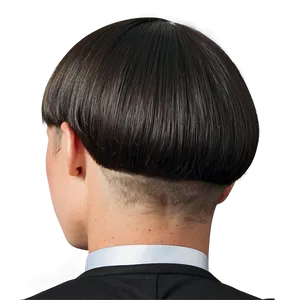 Classic Bowl Haircut Png 06212024 PNG image