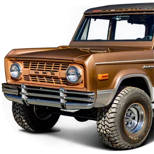 Classic Bronco PNG Mle