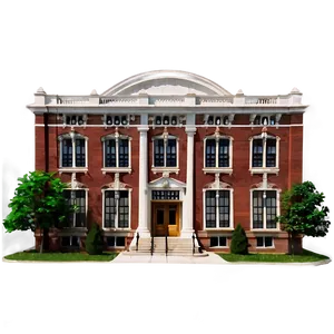 Classic Brown University Building Png Fuv94 PNG image