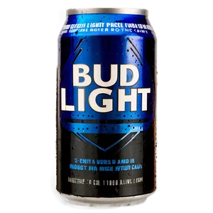 Classic Bud Light Can PNG 05232024