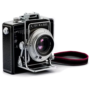 Classic Camera Illustration Png Dqv26 PNG image