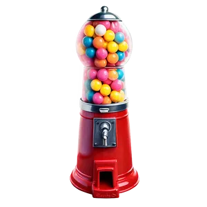 Classic Candy Gumball Machine PNG 06292024 PNG
