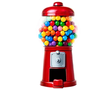 Classic Candy Gumball Machine PNG 06292024 PNG