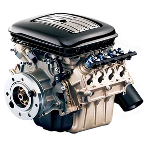 Classic Car Engine Parts Png Vxs62 PNG image