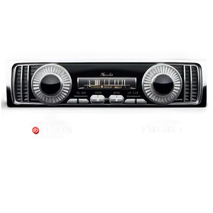 Classic Car Radio PNG Cqj43