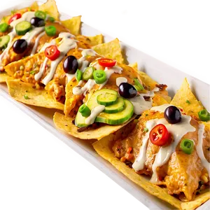 Classic Chicken Nachos Png Xwv PNG image