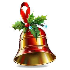 Classic Christmas Bells PNG Bsj85