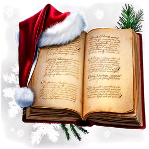 Classic Christmas Carol Book PNG 58 PNG