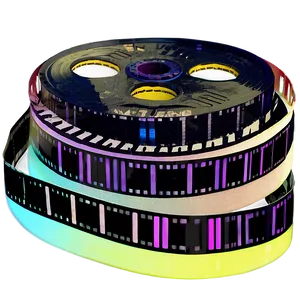 Classic Cinema Film Tape Png Kab53 PNG image