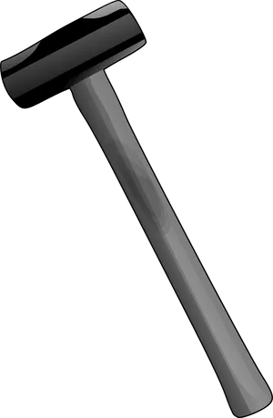 Classic Claw Hammer Black Background PNG