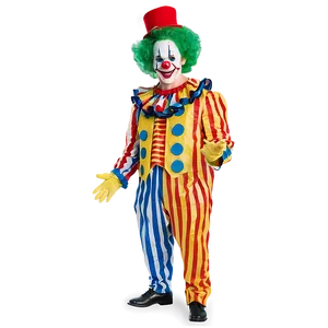 Classic Clown Costume PNG Wuk