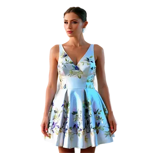 Classic Cocktail Dress PNG 05232024