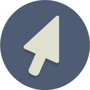 Classic Computer Cursor Icon PNG image