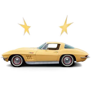 Classic Corvette Png 06252024 PNG image