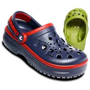 Classic Crocs Design PNG Pxn