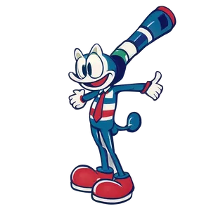 Classic Cuphead Pose PNG Qog PNG
