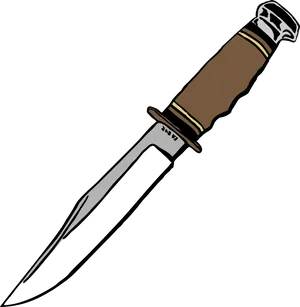 Classic Dagger Illustration